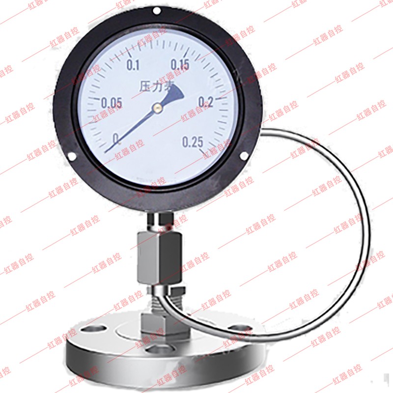 软管连接型隔膜压力表