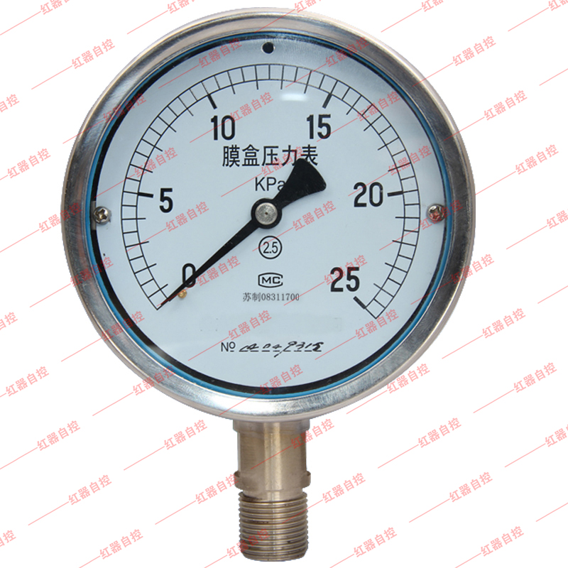膜盒压力表